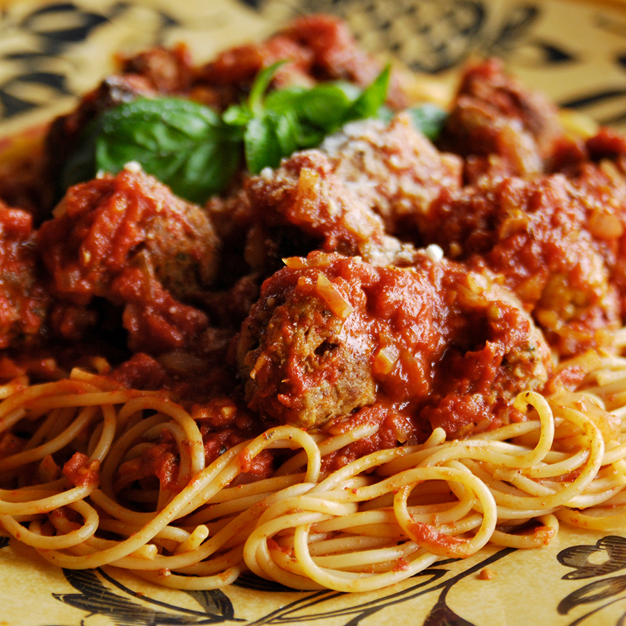 Spaghetti boulettes de viande