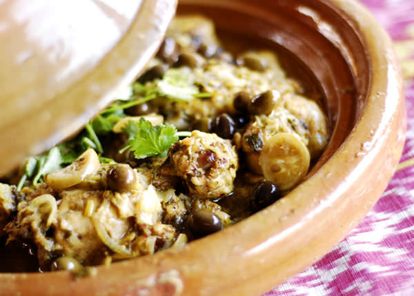 Poulet aux olives à la marocaine