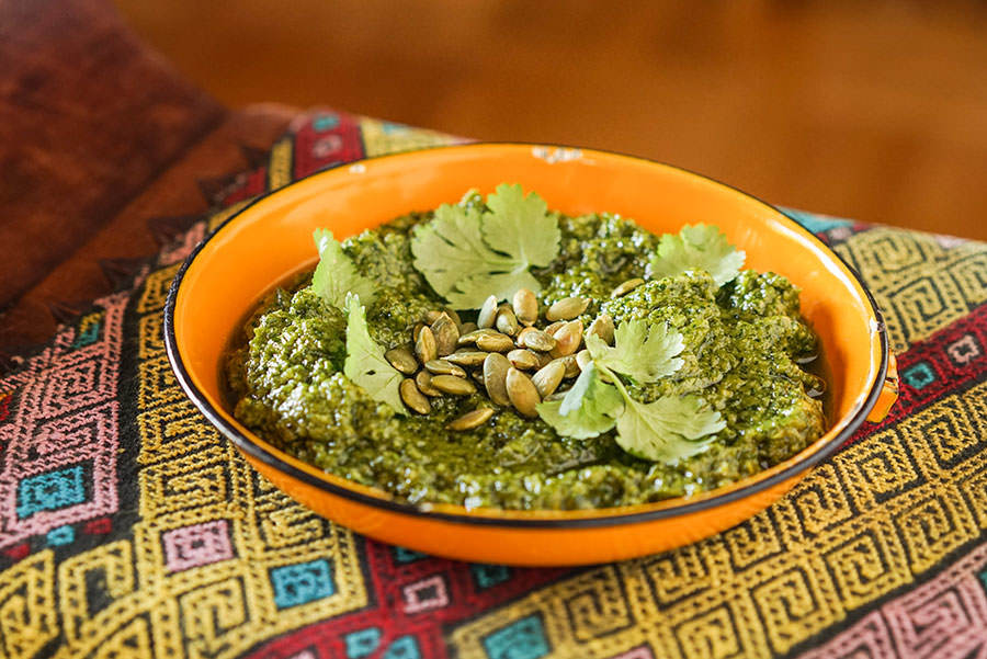 Pesto Style Mexicain