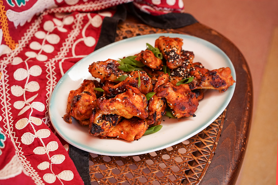 Ailes de poulet au coréenne Ailes de poulet au coréenne