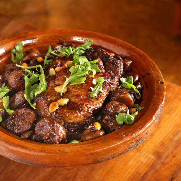 APICIUS BRAISED PORK WITH FIGS AND ALMONDS - Recipe | Spice Trekkers