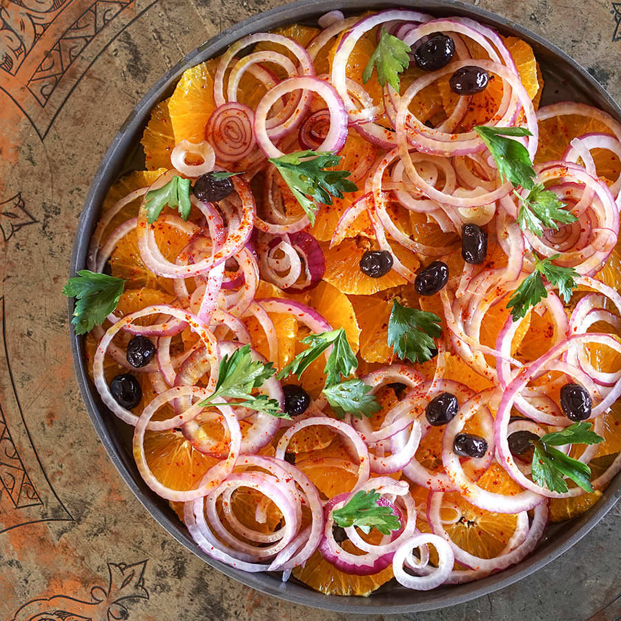 Introduce 95+ imagen recette salade d orange marocaine - fr ...